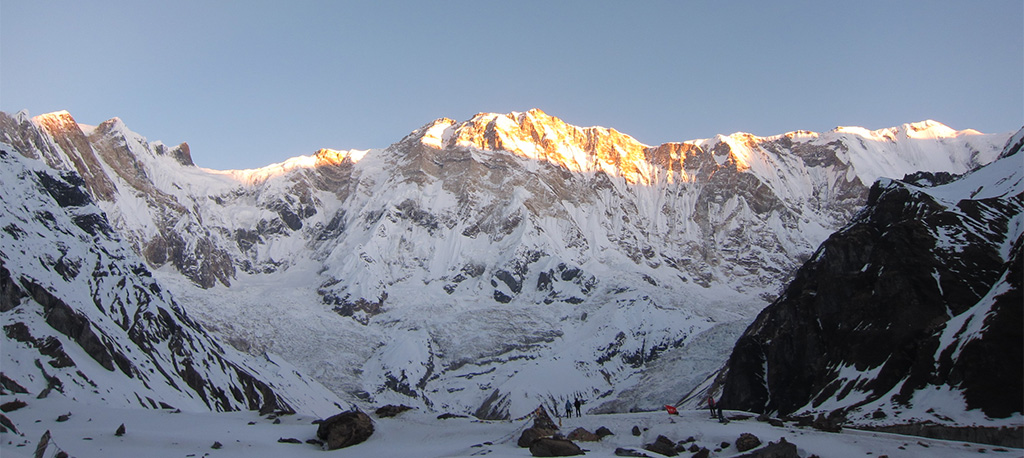 Wonderful Himalayan Views from Annapurna Base Camp.